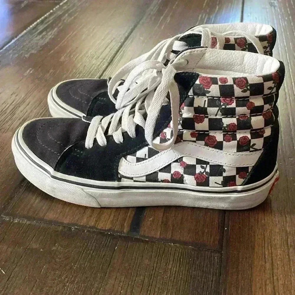 Vans 6 women’s hightops roses originals - Picture 3 of 6